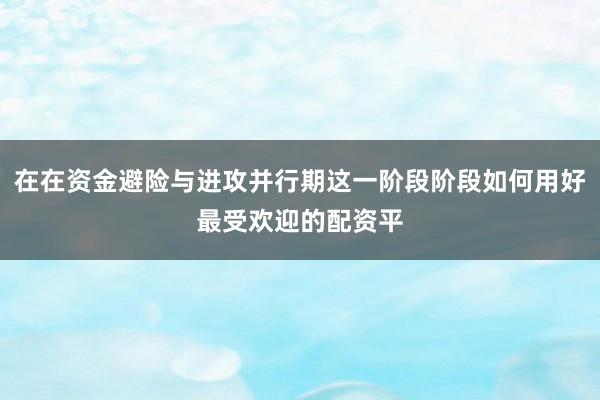 在在资金避险与进攻并行期这一阶段阶段如何用好最受欢迎的配资平
